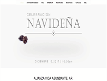 Tablet Screenshot of alianzava.org